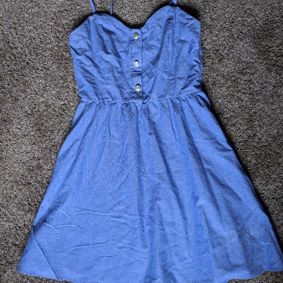 Francesca's Collection Light Blue Dress - Picture 1 of 3